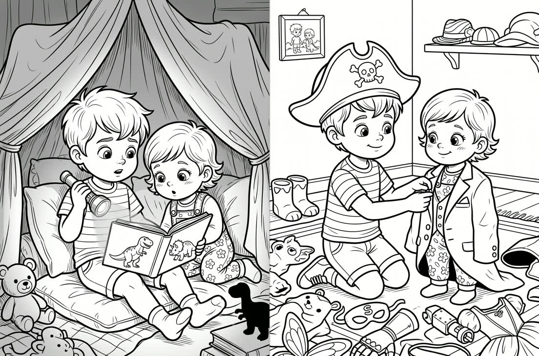 🏴‍☠️ Bedtime Reading & Pirate Dress-Up