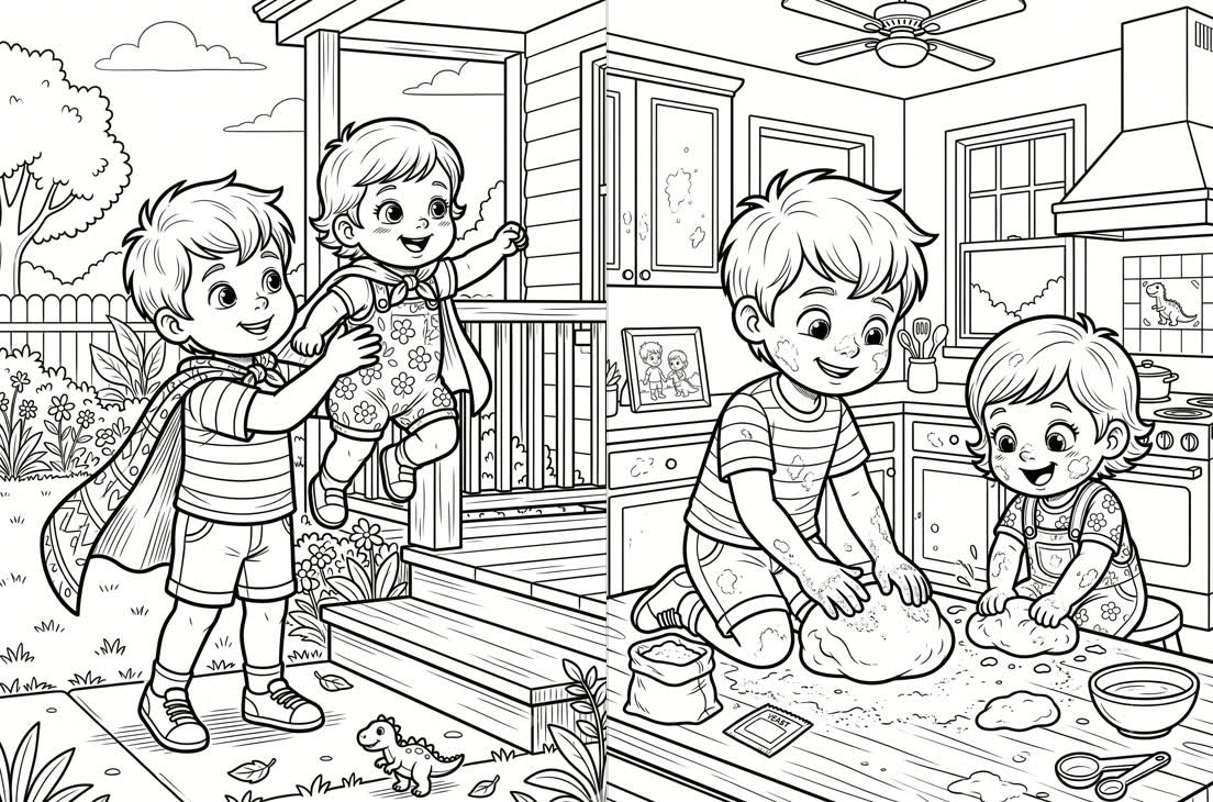 🦸 Superheroes & Baking Together