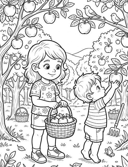 Sample page from Big Sister & Little Brother Edition