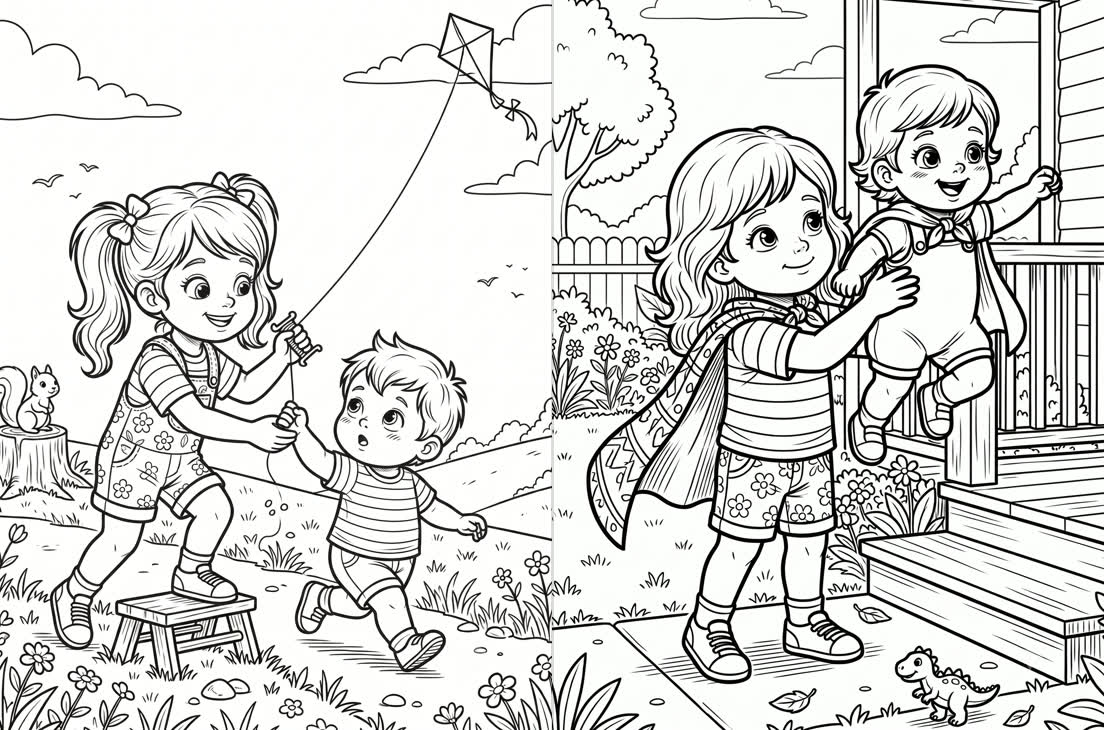 🪁 Flying a Kite & Superheroes